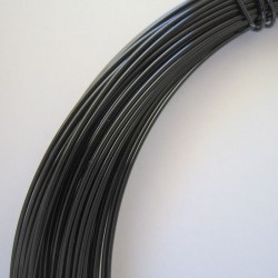 14 Gauge Black Aluminium Round Wire - 13m Zoom