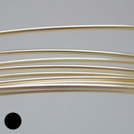 18 gauge Dead Soft Round 14k Gold Filled Wire - 3 Metres