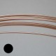 22 gauge Dead Soft Round 14k Rose Gold Filled Wire - 3 Metres