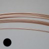 22 gauge Dead Soft Round 14k Rose Gold Filled Wire - 1 Metre