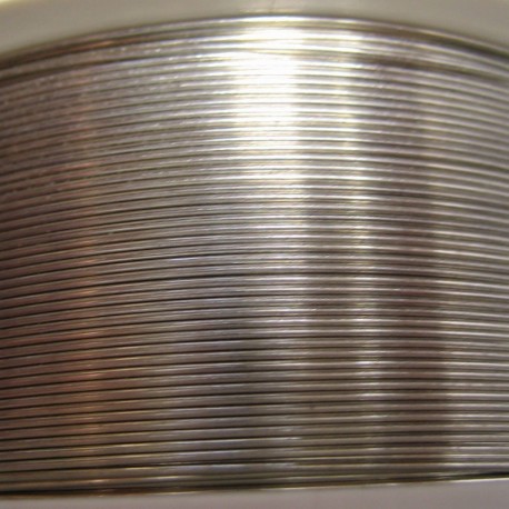 26 Gauge Nickel Silver Half Hard Round Wire - 105 Metres