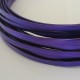Purple Aodisded Flat Aluminium Wire 4mm X 1.2mm - 5m