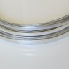 Silver Anodised Flat Aluminium Wire 4mm X 1.2mm - 5m