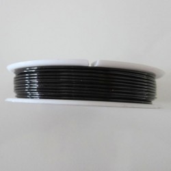 22 Gauge Round Black Coloured Copper Wire - 13 Metres