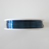 22 Gauge Round Sapphire Blue Coloured Copper Wire - 13 Metres