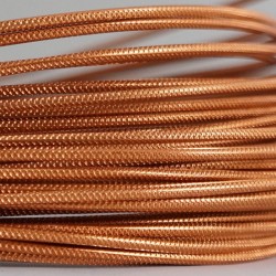 12 Gauge Copper Textured Aluminium Round Wire - 13m Zoom