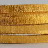 Gold Anodised Flat Textured Aluminium Wire 5mm X 1mm - 5m Zoom