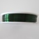 28 Gauge Round Green Coloured Copper Wire - 35 Metres