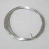 12 Gauge Silver Aluminium Round Wire - 13m