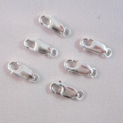 Sterling Silver Filled Parrot Clasp - 11.8mm - Pack of 6