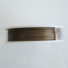 Acculon 0.45mm 3 Strand Beading Wire - Antique Gold 30m - Wire