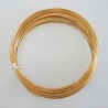 16 Gauge Gold Aluminium Round Wire - 13m