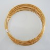 18 Gauge Gold Aluminium Round Wire - 13m