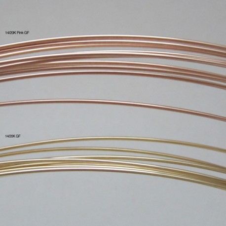 thumbnail interactive-video image 1 of 14/20 Pink & Rose Gold Filled Square Wire – Half Hard, 16-24 Gauge, Nickel-Free – My Jewelry Supply 1 of 2