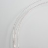 19 Gauge Sterling Silver Bead Wire - 1 metre Zoom