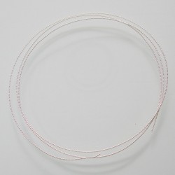 19 Gauge Sterling Silver Bead Wire - 3 metres Zoom