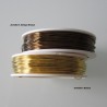 20 Gauge Jeweller's Antique Bronze Dead Soft Round Wire - 23 Metres Compare