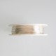 30 Gauge Round Silver Plated Copper Wire - 195 Metres