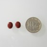 Red Jasper Oval Cabochon - 10x8mm Sold Individually 