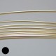 14 gauge Dead Soft Round 14k Gold Filled wire -3 Metres
