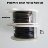 ParaWire 28 Gauge Round Hematite Finished and Silver Plated Copper  Wire - 13 Metres Compare