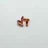 5 Natural Copper Connector Link for 3.2mm Bead Chain