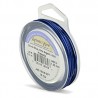 Artistic Wire 18ga Round Silver Blue Coloured Silver Plated Copper Wire - 6 Metres