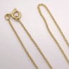 Finished Oval Cable 1.1mm 14K Gold Filled Necklace - 50cm Zoom
