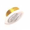ParaWire 28ga Round Gold Finished and Silver Plated Copper  Wire - 60 Metres