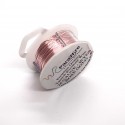 ParaWire 24ga Round Rose Gold Silver Plated Copper Wire - 9 Metres