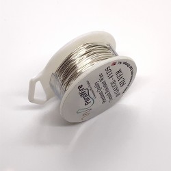 ParaWire 18ga Round Silver Plated Copper Wire - 3.5 Metres