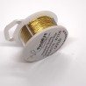 ParaWire 26ga Round Gold Finished and Silver Plated Copper  Wire - 13 Metres