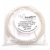 ParaWire 18ga Twisted Square Silver Plated Copper Wire - 2.4 Metres