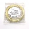 ParaWire 16ga Round Champagne Silver Plated Copper Wire - 4.5 Metres