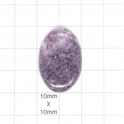 Lepidolite Oval Cabochon - 29x20x5mm Sold Individually