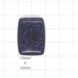 Blue Goldstone Cabochon - 28x20X6mm Sold Individually