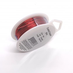 20 Gauge Round Red Coloured Copper Wire - 13 Metres