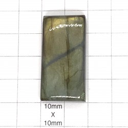 Labradorite Rectangle Cabochon - 37x19x8mm Sold Individually