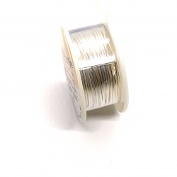 18ga Round Half Hard 10% Silver-Filled Wire - 1.8 Metres