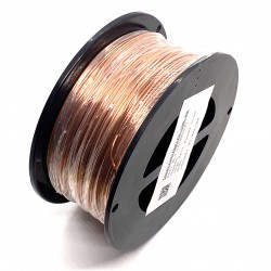 18 gauge Half Round Dead Soft Copper wire - 95 Metres