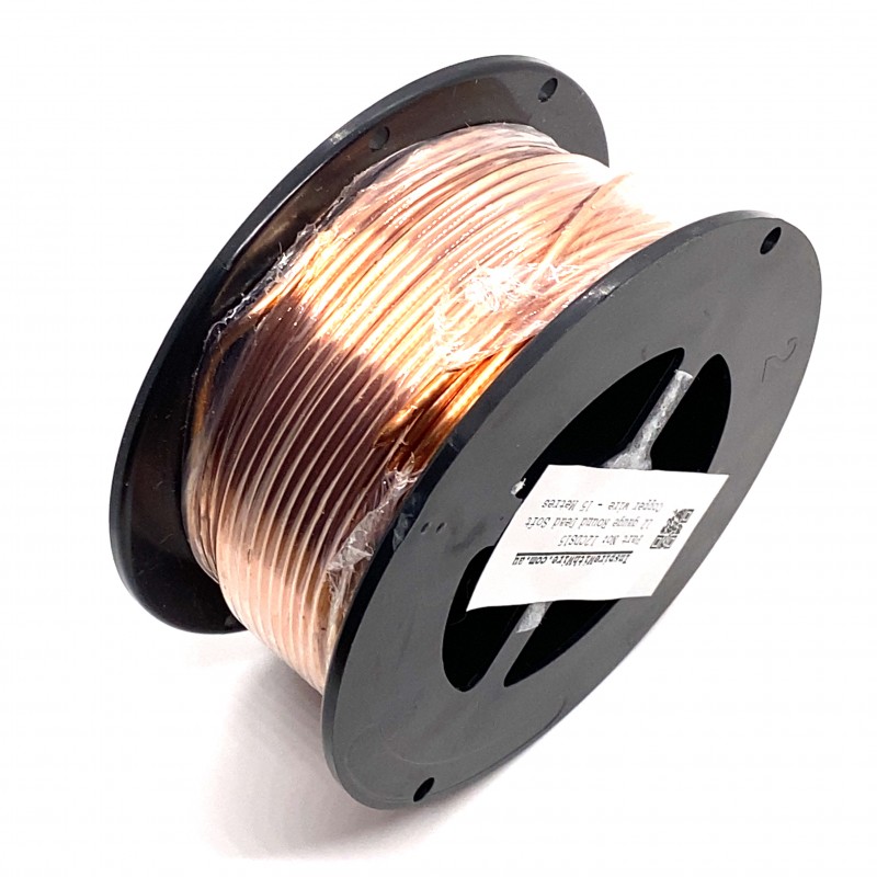 12 gauge Round Dead Soft Copper wire - 15 Metres