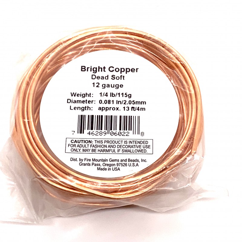 Copper Round Wire, Dead-Soft