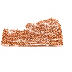2mm Natural Copper Beads - Pack of 450 - Will Tarnish