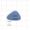 Blue Opal Triangle Cabochon 28x19x8 - Sold Individually