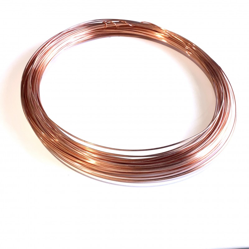 14 gauge Round Dead Soft Copper wire - 48 Metres