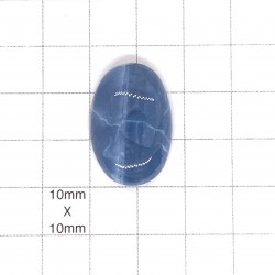 Blue Opal Oval Cabochon 26x17x7mm - Sold Individually