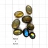 Labradorite Small Oval Cabochons - Pack of 8