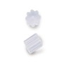 Rubber Ear Nuts Clear - 1000 Pack
