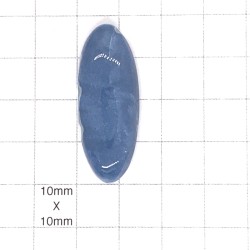 Blue Opal Cabochon 38x15x7mm - Sold Individually