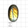 Labradorite Oval Cabochon - 40x24x9mm Sold Individually